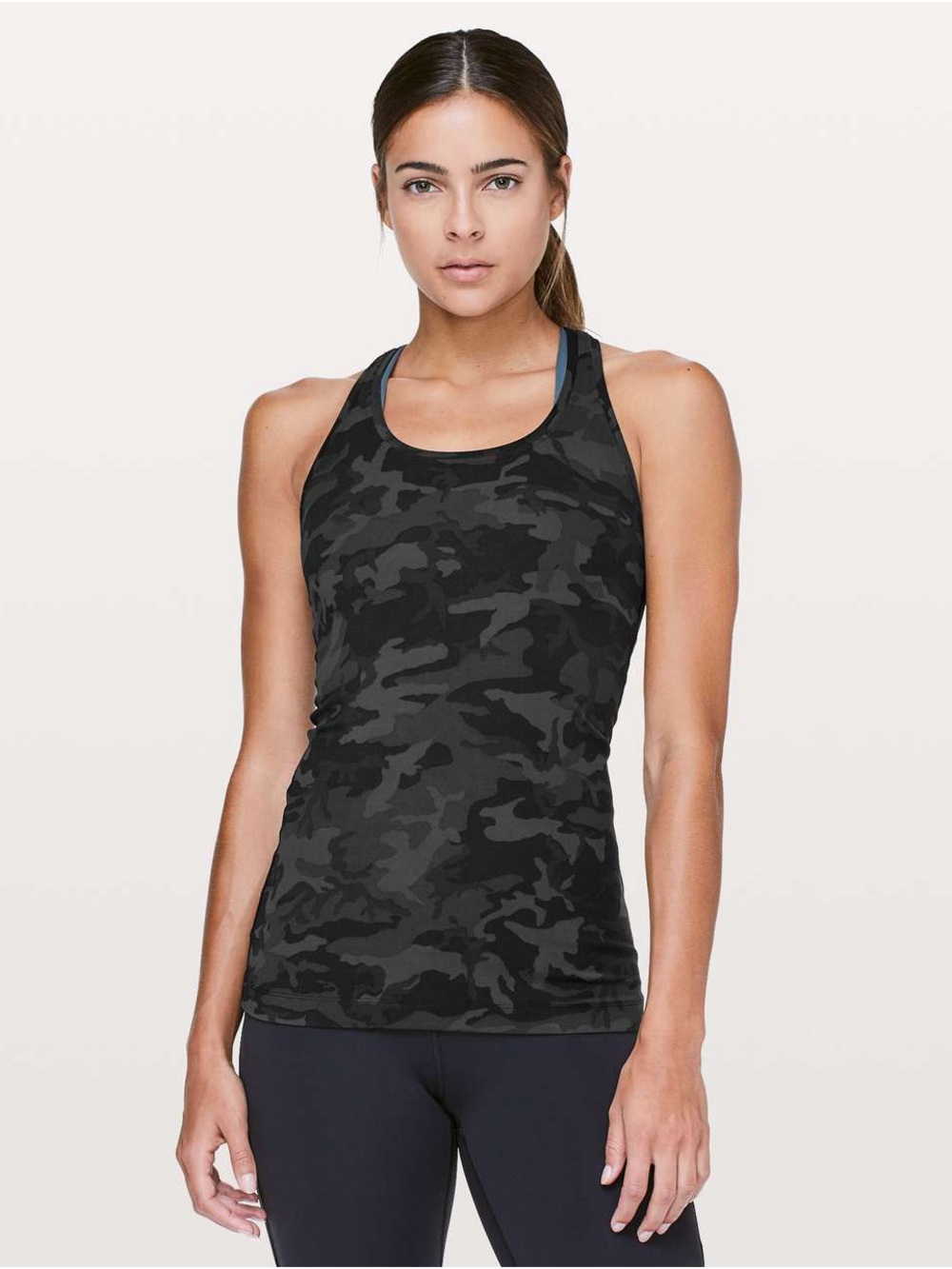 Lululemon Women’s Black Camo Racerback Tank Top